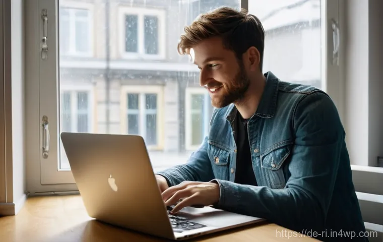 스토리텔링의 원리와 기법 - **Prompt: The Breakthrough Moment of a German Content Creator**
"A young German content creator,...
